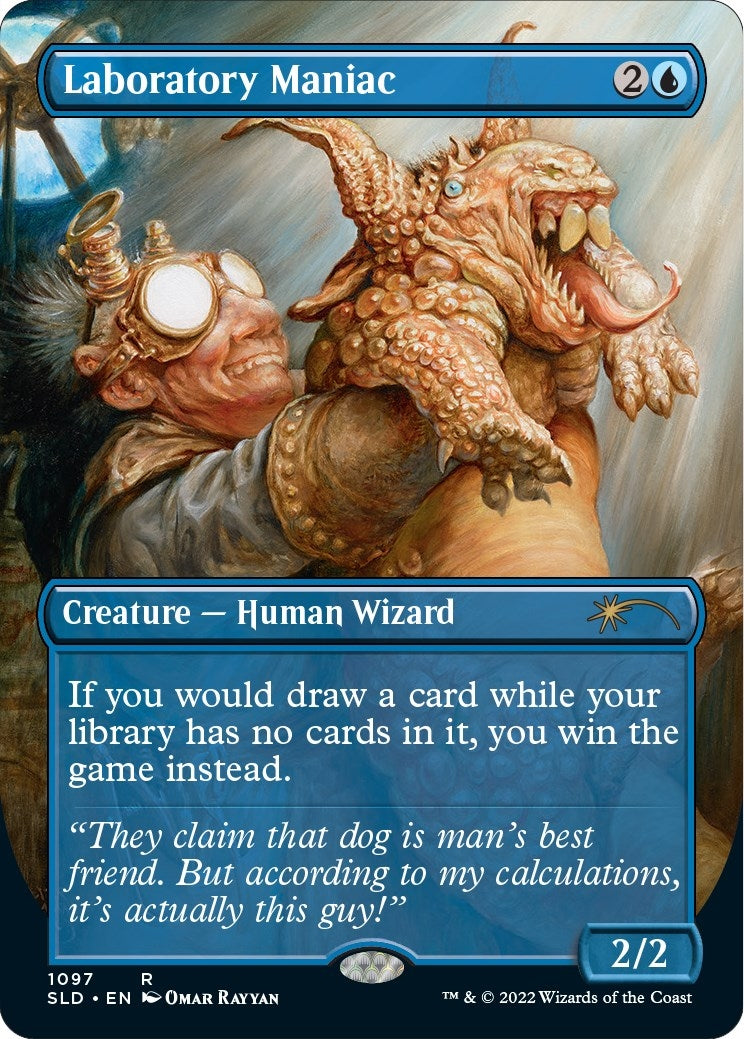 Image for Laboratory Maniac (Borderless) (1097) [Secret Lair Drop Series] - Magic: The Gathering