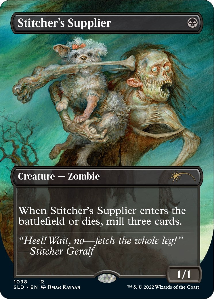 Image for Stitcher's Supplier (Borderless) (1098) [Secret Lair Drop Series] - Magic: The Gathering