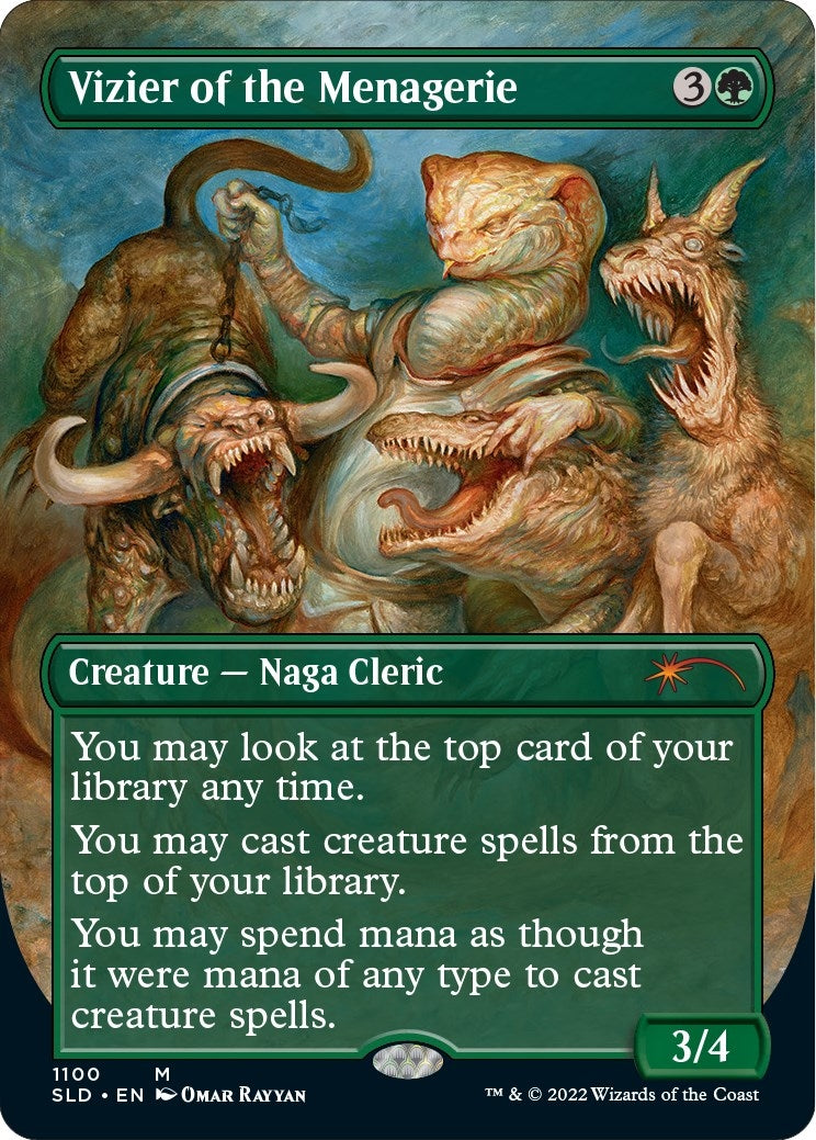Image for Vizier of the Menagerie (Borderless) (1100) [Secret Lair Drop Series] - Magic: The Gathering
