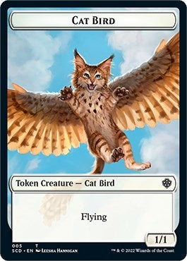 Image for Cat Bird // Spirit Double-Sided Token (5 // 9) [Starter Commander Decks] - Magic: The Gathering