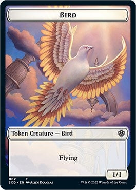 Image for Bird // Spirit Double-Sided Token (2 // 9) [Starter Commander Decks] - Magic: The Gathering