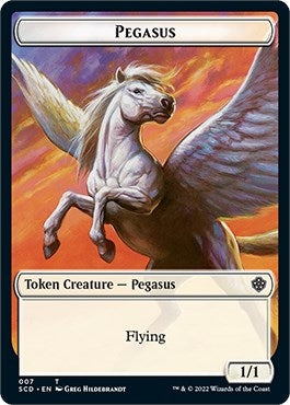 Image for Pegasus // Thopter Double-Sided Token (7 // 11) [Starter Commander Decks] - Magic: The Gathering
