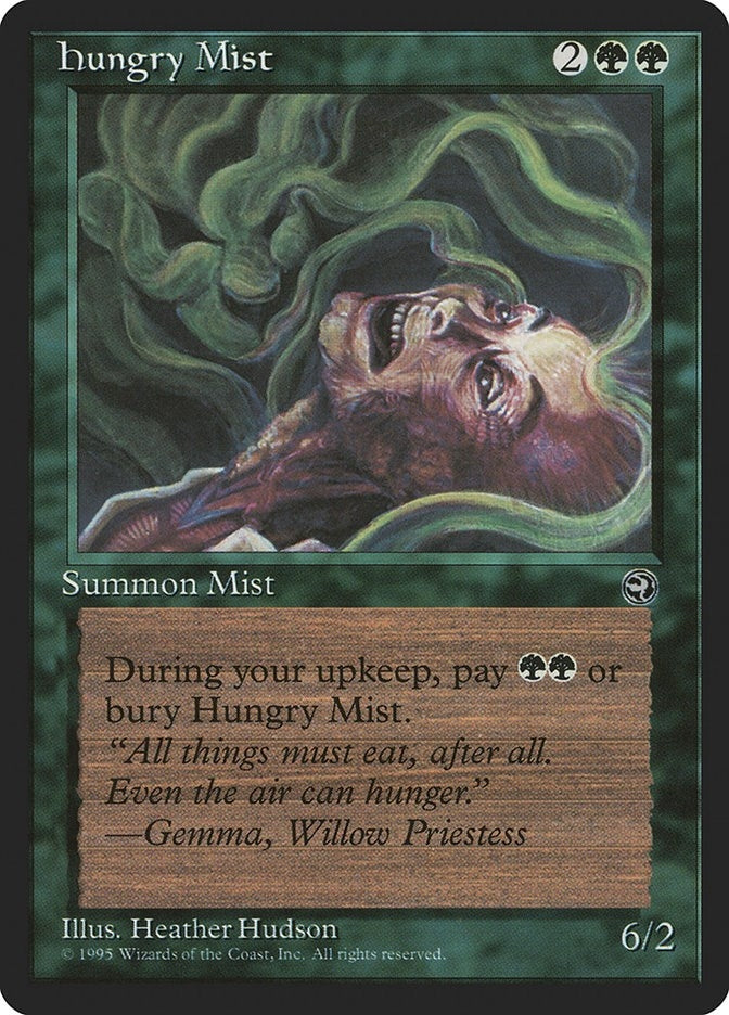 Image for Hungry Mist (88) [Homelands] - Magic: The Gathering