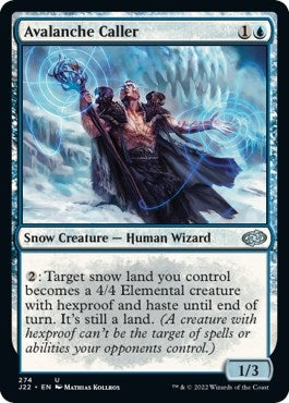Image for Avalanche Caller (274) [Jumpstart 2022] - Magic: The Gathering