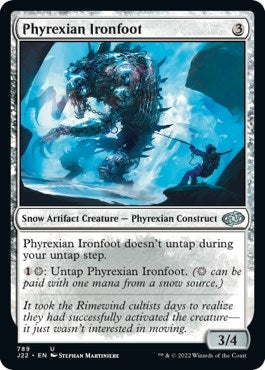 Image for Phyrexian Ironfoot (789) [Jumpstart 2022] - Magic: The Gathering