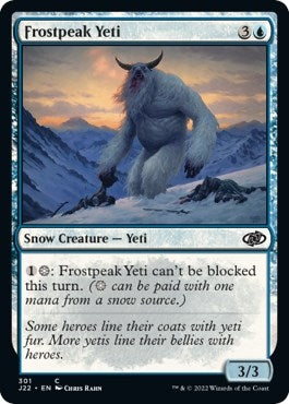 Image for Frostpeak Yeti (301) [Jumpstart 2022] - Magic: The Gathering