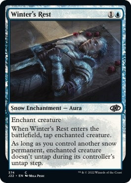 Image for Winter's Rest (374) [Jumpstart 2022] - Magic: The Gathering