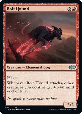 Image for Bolt Hound (504) [Jumpstart 2022] - Magic: The Gathering