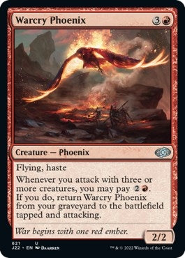 Image for Warcry Phoenix (621) [Jumpstart 2022] - Magic: The Gathering