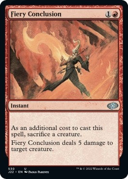 Image for Fiery Conclusion (530) [Jumpstart 2022] - Magic: The Gathering