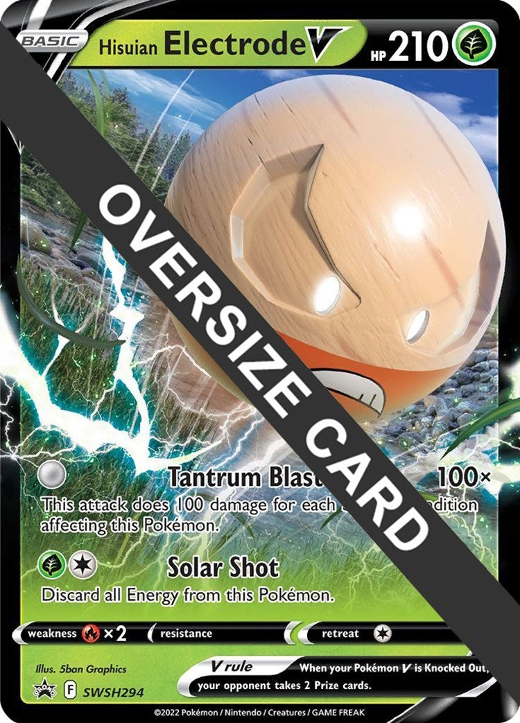 Hisuian Electrode V - SWSH294 (SWSH294) [Jumbo Cards]