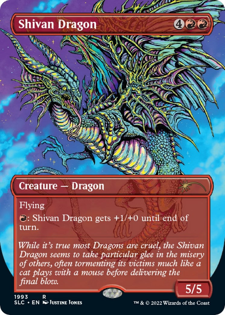 Image for Shivan Dragon (1993) [Secret Lair Countdown Kit] - Magic: The Gathering