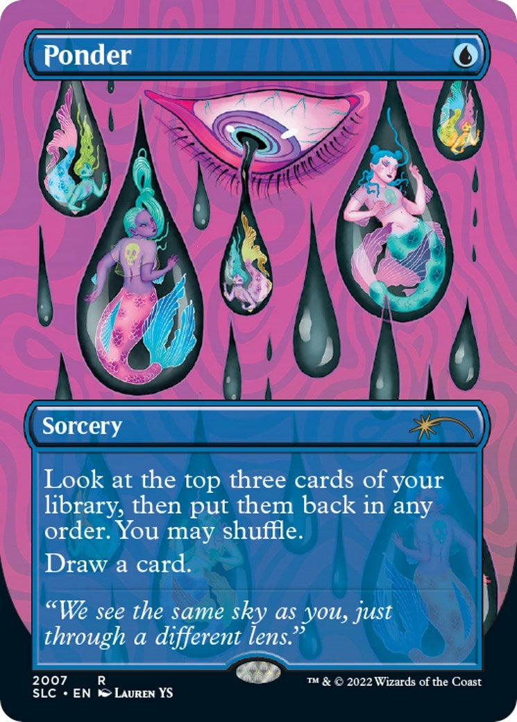 Image for Ponder (2007) [Secret Lair Countdown Kit] - Magic: The Gathering