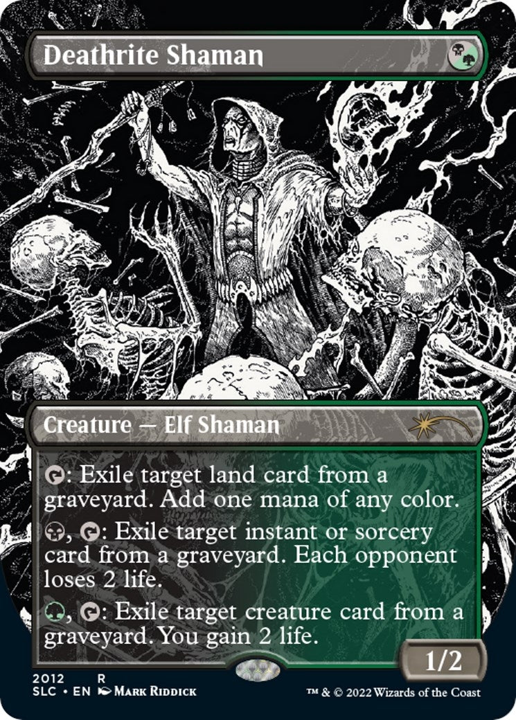 Image for Deathrite Shaman (2012) [Secret Lair Countdown Kit] - Magic: The Gathering