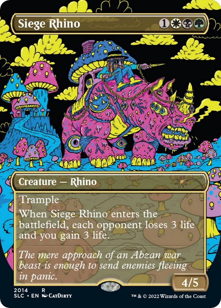 Siege Rhino (2014) [Secret Lair Countdown Kit]