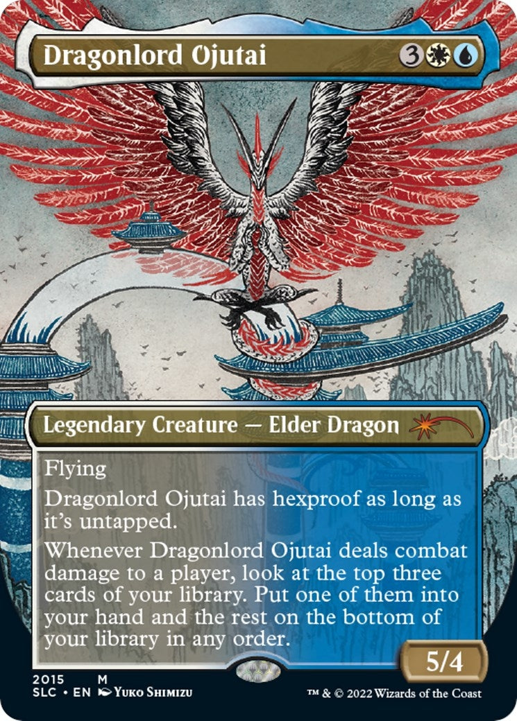 Image for Dragonlord Ojutai (2015) [Secret Lair Countdown Kit] - Magic: The Gathering