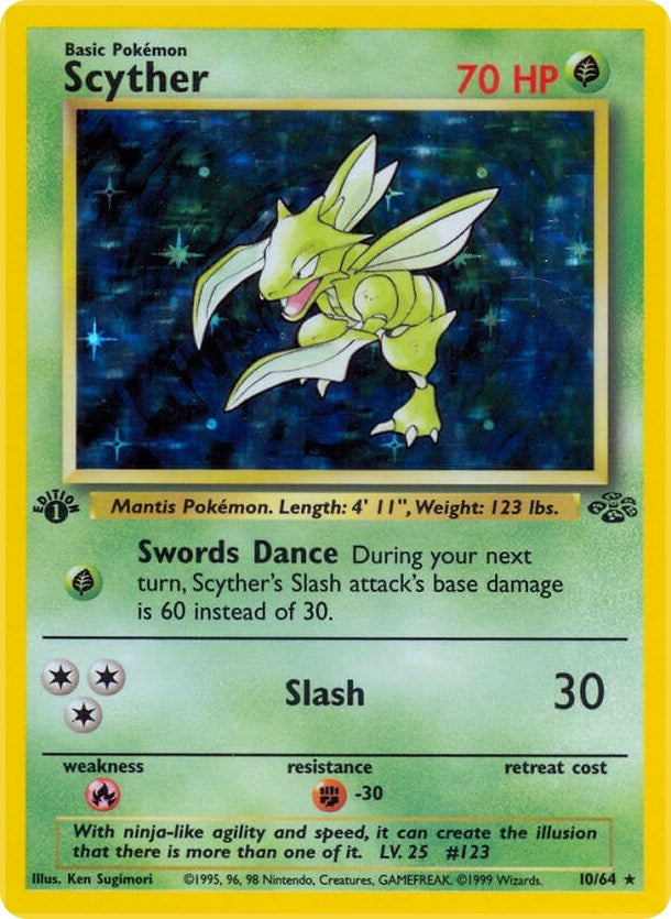 Image for Scyther (10) (10/64) [Jungle] - Pokemon