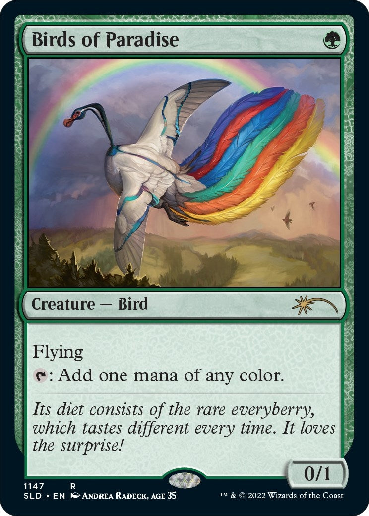 Image for Birds of Paradise (1147) (1147) [Secret Lair Drop Series] - Magic: The Gathering
