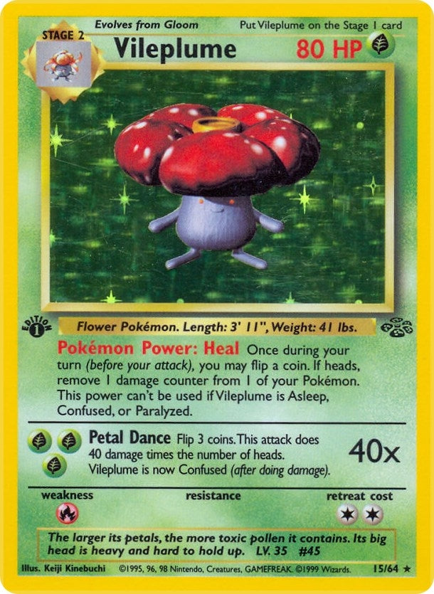 Image for Vileplume (15) (15/64) [Jungle] - Pokemon