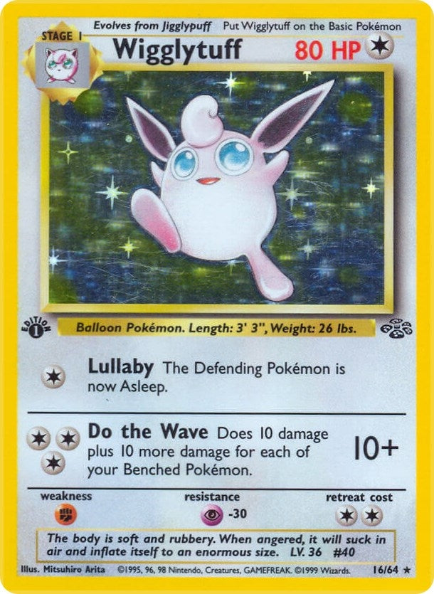 Image for Wigglytuff (16) (16/64) [Jungle] - Pokemon