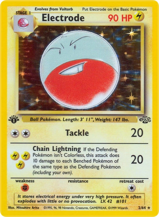 Image for Electrode (2) (02/64) [Jungle] - Pokemon