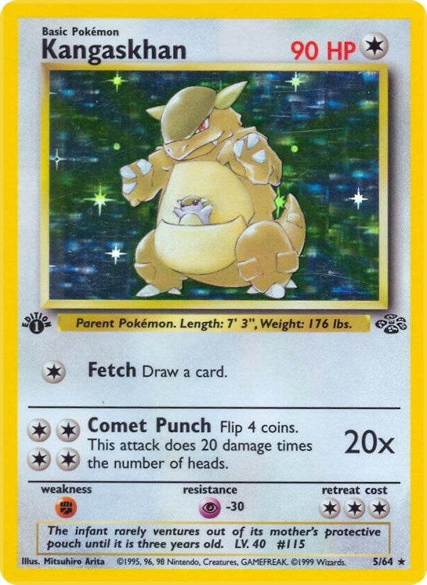 Image for Kangaskhan (5) (05/64) [Jungle] - Pokemon