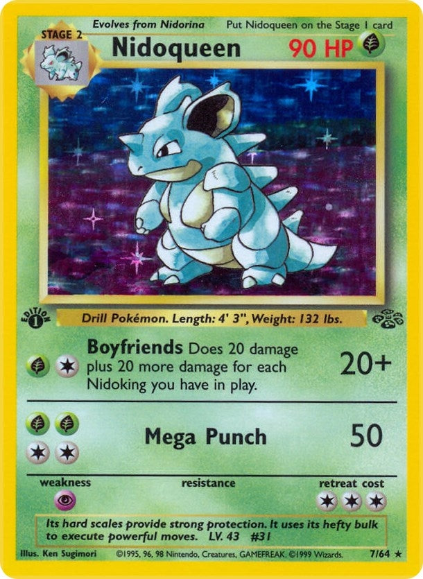 Image for Nidoqueen (7) (07/64) [Jungle] - Pokemon