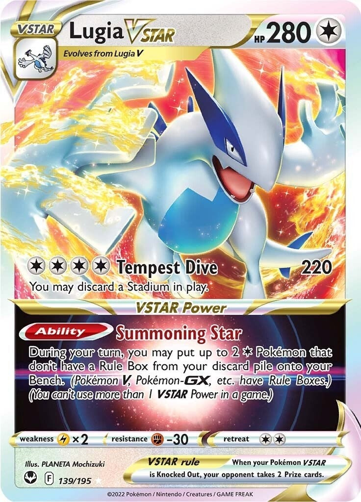 Image for Lugia VSTAR (139/195) [SWSH12: Silver Tempest] - Pokemon