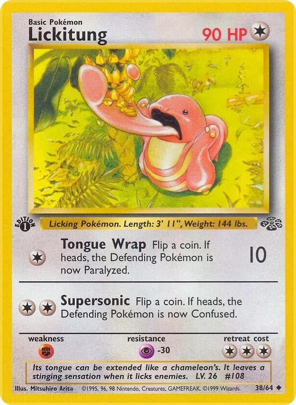 Image for Lickitung (38/64) [Jungle] - Pokemon