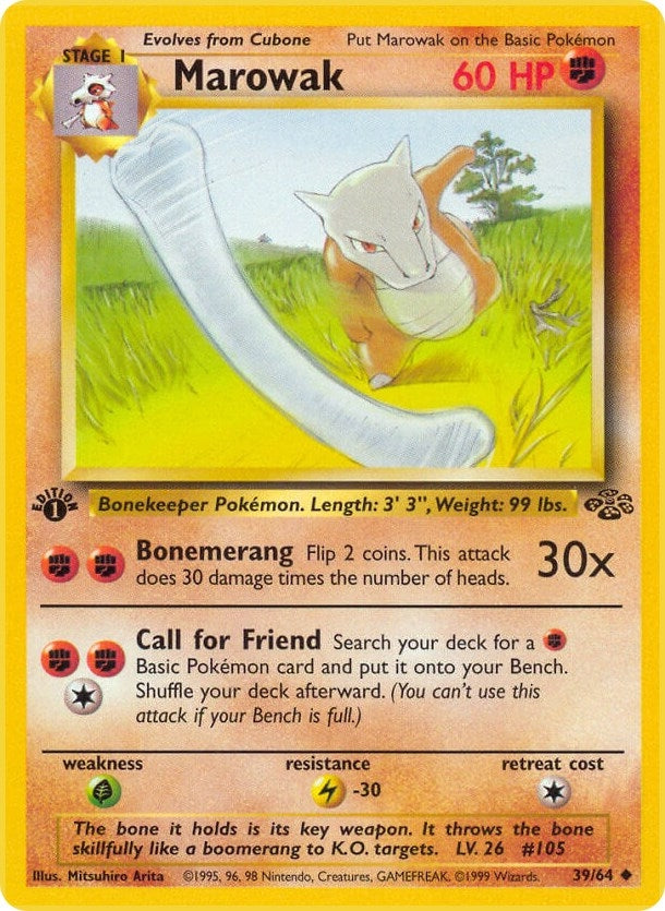 Image for Marowak (39/64) [Jungle] - Pokemon