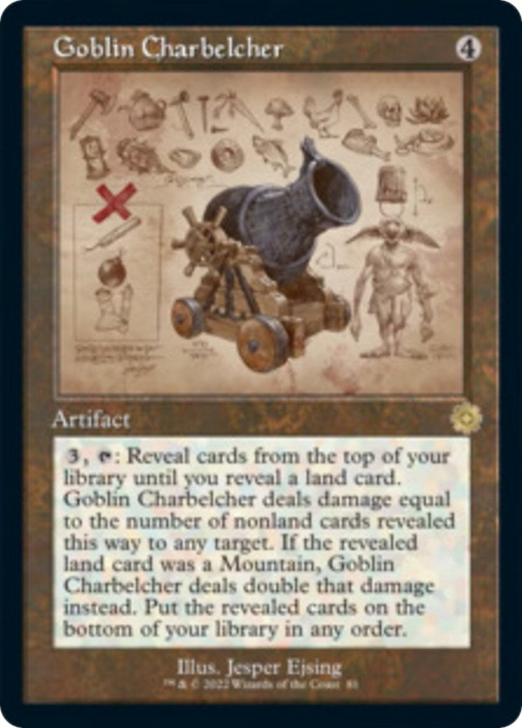 Image for Goblin Charbelcher (Schematic) (81) [The Brothers' War: Retro Frame Artifacts] - Magic: The Gathering