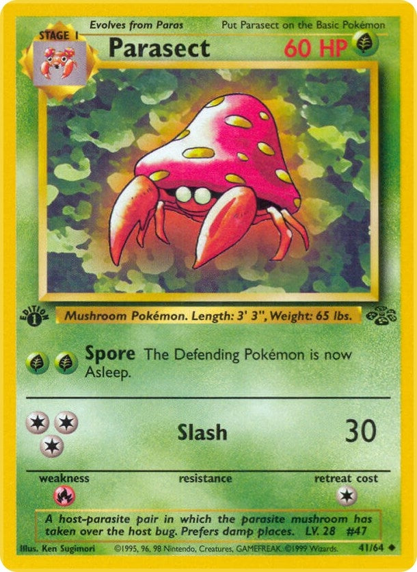 Image for Parasect (41/64) [Jungle] - Pokemon