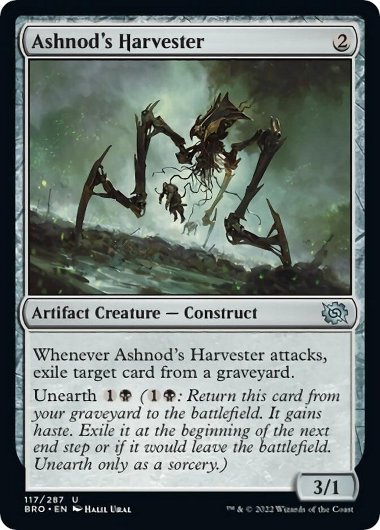Image for Ashnod's Harvester (117) [The Brothers' War] - Magic: The Gathering