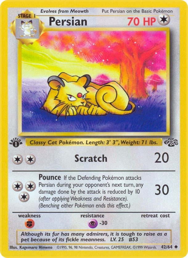 Image for Persian (42/64) [Jungle] - Pokemon