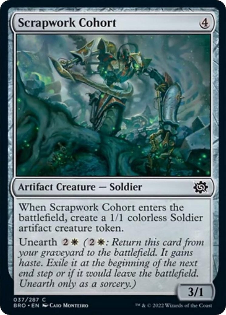 Image for Scrapwork Cohort (37) [The Brothers' War] - Magic: The Gathering