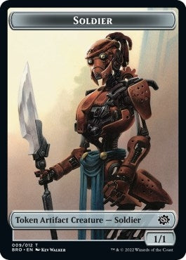 Image for Soldier Token (009) (9) [The Brothers' War] - Magic: The Gathering