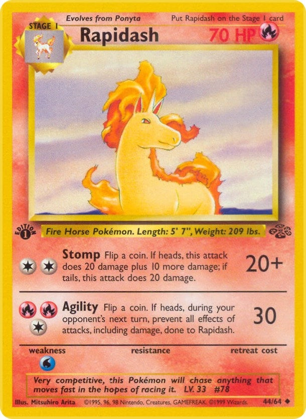 Image for Rapidash (44/64) [Jungle] - Pokemon