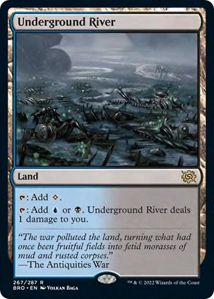 Image for Underground River (267) [The Brothers' War] - Magic: The Gathering