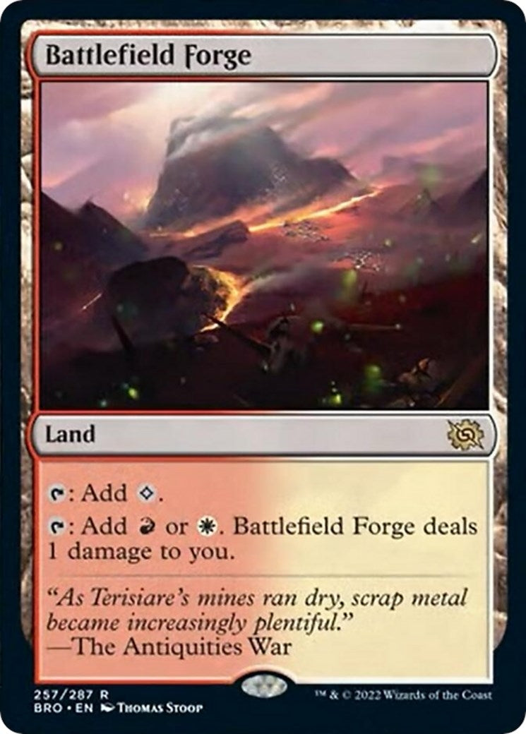 Image for Battlefield Forge (257) [The Brothers' War] - Magic: The Gathering