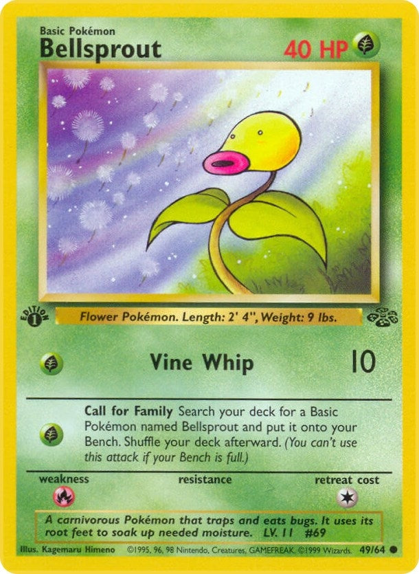 Image for Bellsprout (49/64) [Jungle] - Pokemon