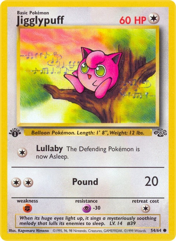 Image for Jigglypuff (54/64) [Jungle] - Pokemon