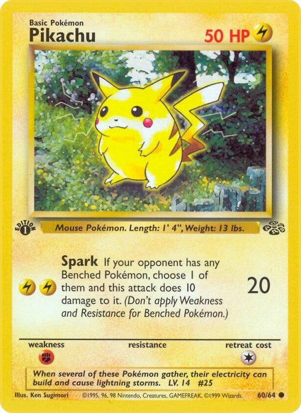 Image for Pikachu (60/64) [Jungle] - Pokemon