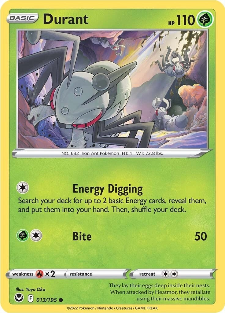 Image for Durant (013/195) [SWSH12: Silver Tempest] - Pokemon
