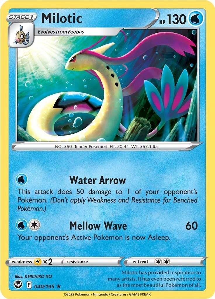 Image for Milotic (040/195) [SWSH12: Silver Tempest] - Pokemon