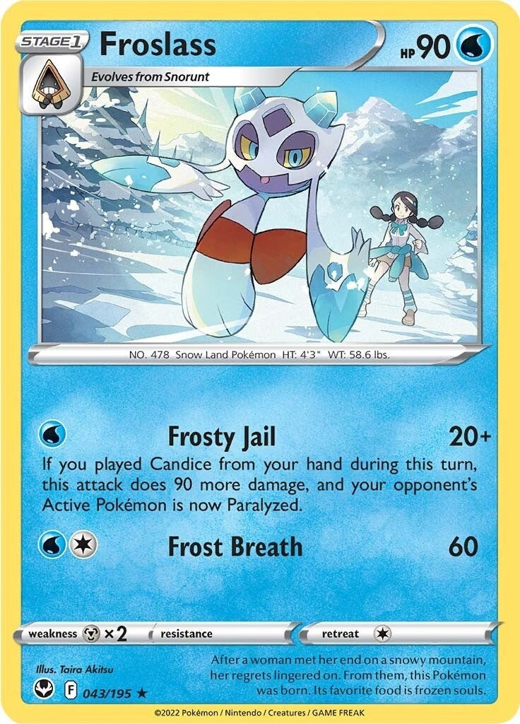 Image for Froslass (043/195) [SWSH12: Silver Tempest] - Pokemon