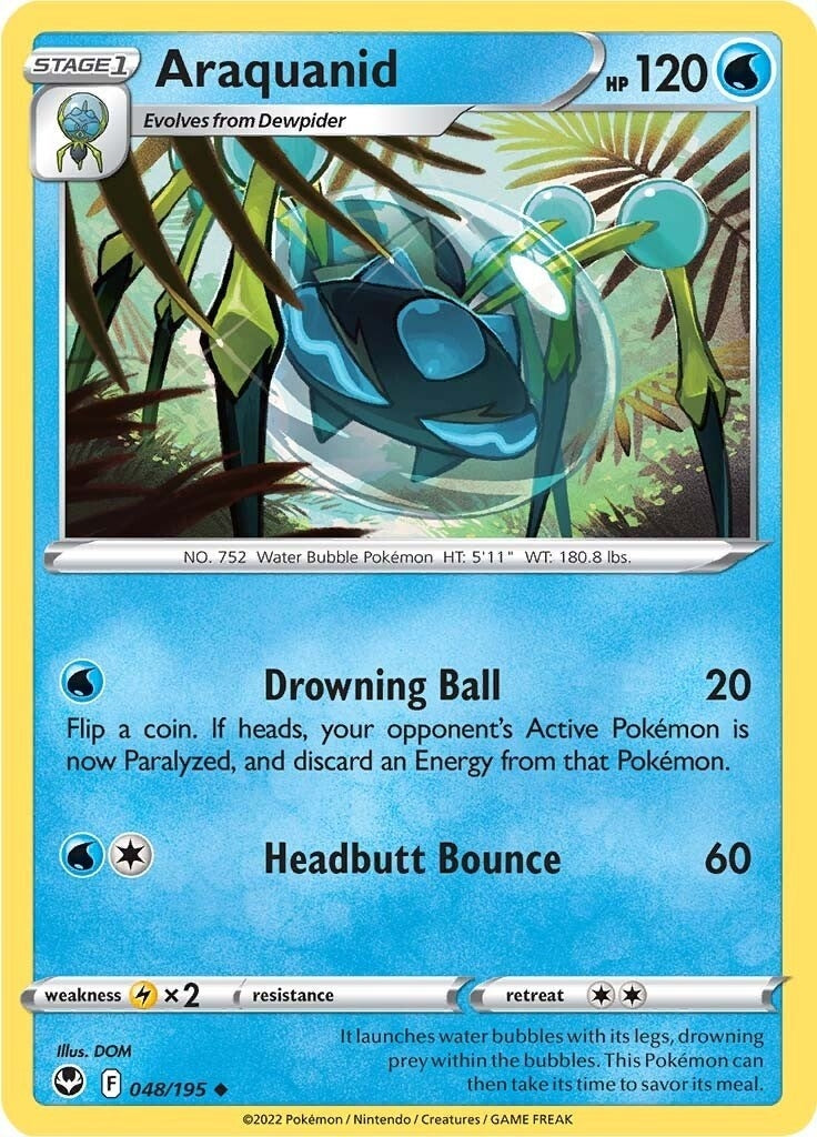 Image for Araquanid (048/195) [SWSH12: Silver Tempest] - Pokemon