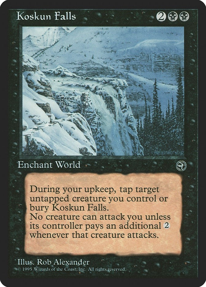 Image for Koskun Falls [Homelands] - Magic: The Gathering