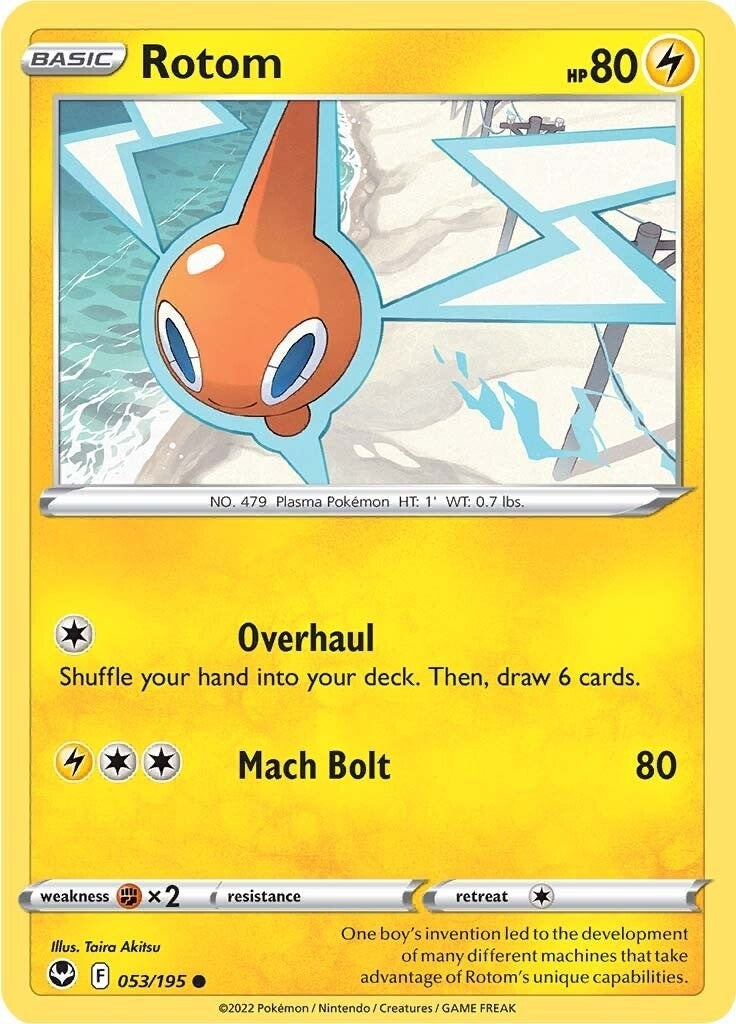 Image for Rotom (053/195) [SWSH12: Silver Tempest] - Pokemon