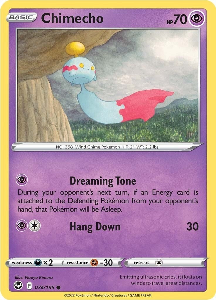 Image for Chimecho (074/195) [SWSH12: Silver Tempest] - Pokemon