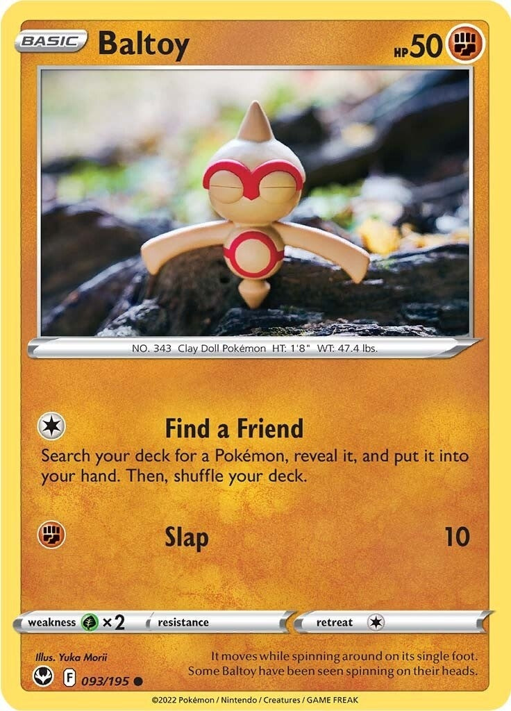 Image for Baltoy (093/195) [SWSH12: Silver Tempest] - Pokemon